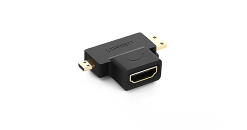 UGREEN Micro HDMI Male HDMI Male-Female Adapter-HD129