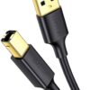 UGREEN USB 2.0 AM to BM Print Cable 1.5m (Black) – US135