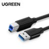 UGREEN USB 3.0 AM to BM Print Cable 2m Black – US210