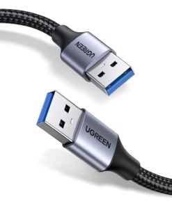 UGREEN USB-A Male-USB-A Male Braided Cable 2M-US373