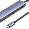 UGREEN USB-C to USB 3.0 Hub + Gigabit Ethernet-CM475