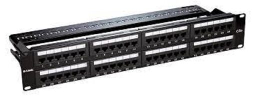 Dlink 48 Port Cat6 Unshielded Punch Down Patch Panel