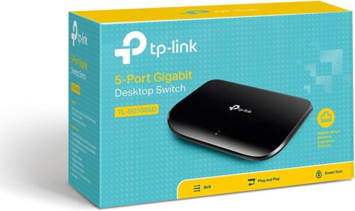 TP-LINK 5-Port Gigabit Desktop Switch (TL-SG1005D)