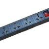 6 WAY POWER DISTRIBUTION UNIT - PDU UK TYPE