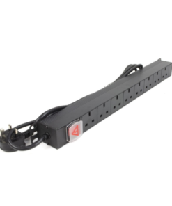 Power Distribution Unit PDU UK Sockets 8 Way with UK Plug