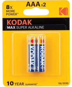 Kodak AAA 1.5V Alkaline Batteries (2-Pack)