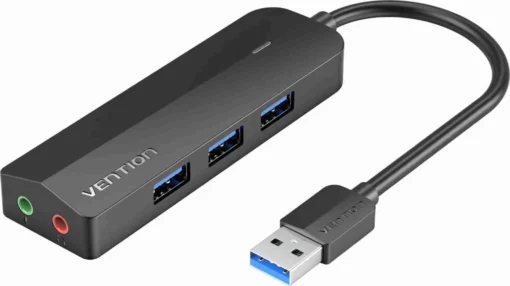 Vention USB 3.0 TO GIGABIT ETHERNET ADAPTER Gray 0.15M Aluminum Alloy Type