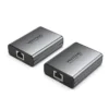 HDMI Network Cable Extender 60M Gray Aluminum Alloy Type