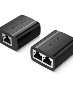 RJ45 Splitter Adapter Black PVC Type