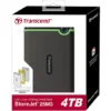 Transcend External HDD 4TB - Iron Grey - TS4TSJ25M3S
