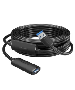 USB 3.0 Type-A Male to Type-A Female Active Extension Cable 10M Black