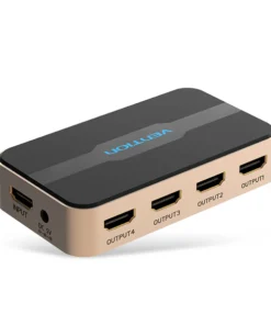 Vention 1 In 4 Out HDMI Splitter Black