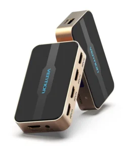 Vention HDMI Switcher 5 In 1 Out Gold