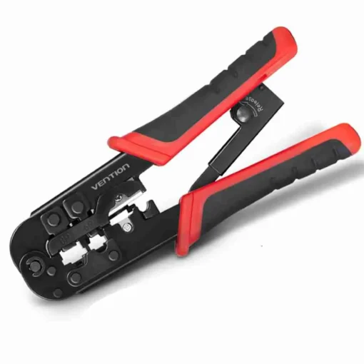 Vention Multi-Function LAN Cable Crimping Tool Ratchetless Type Black