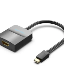 Vention Type-C to HDMI Adapter 0.15M Black ABS Type