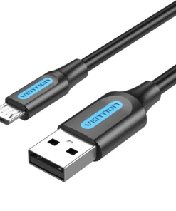 Vention USB 2.0 A Male to Micro-B Male 3A Cable 2M Black