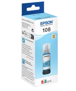 Epson 108 EcoTank Light Cyan Ink Bottle 70ml