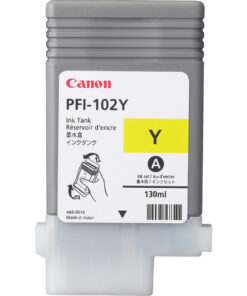 Canon PFI‑102 Yellow Ink Cartridge 130 ml