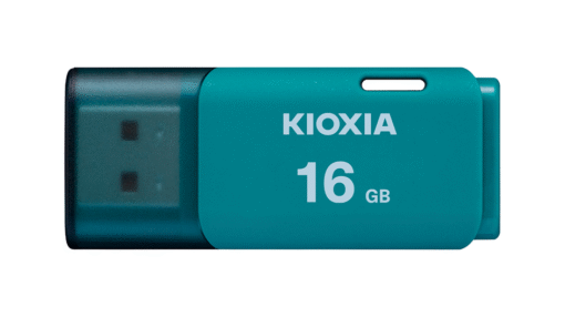 Kioxia TransMemory U202W 16GB Flash Drive USB 2.0 Blue