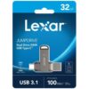 Lexar 32GB JumpDrive Dual Drive D400 USB 3.2 Type-C