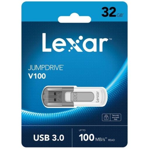 32GB Lexar® JumpDrive® V100 USB 3.0 flash drive