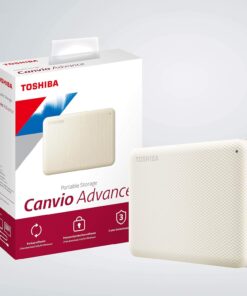 Toshiba Canvio Advance 2TB 2.5" External Hard Drive Beige