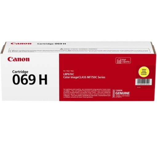 Canon 069 Yellow Toner Cartridge for Canon Color Image