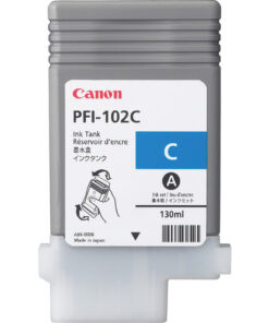 Canon PFI‑102 Cyan Ink Cartridge 130 ml