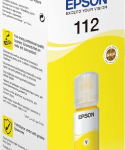 Epson 112 EcoTank Pigment Yellow Ink Bottle 70 ml