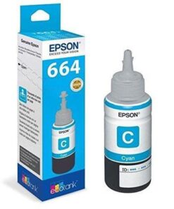 Epson Ink Cart T6642 Cyan EcoTank Ink Bottle Single Pack 70ml