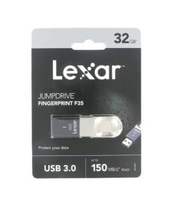 32GB Lexar® Fingerprint F35 USB 3.0 flash drive Global