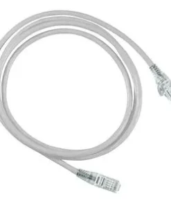 GN-C6A-UTP-01M-GR-26 GIGANET UTP CAT6A 26 AWG LSZH 1M Grey Patch cords