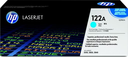 HP 122A Cyan Toner Cartridge