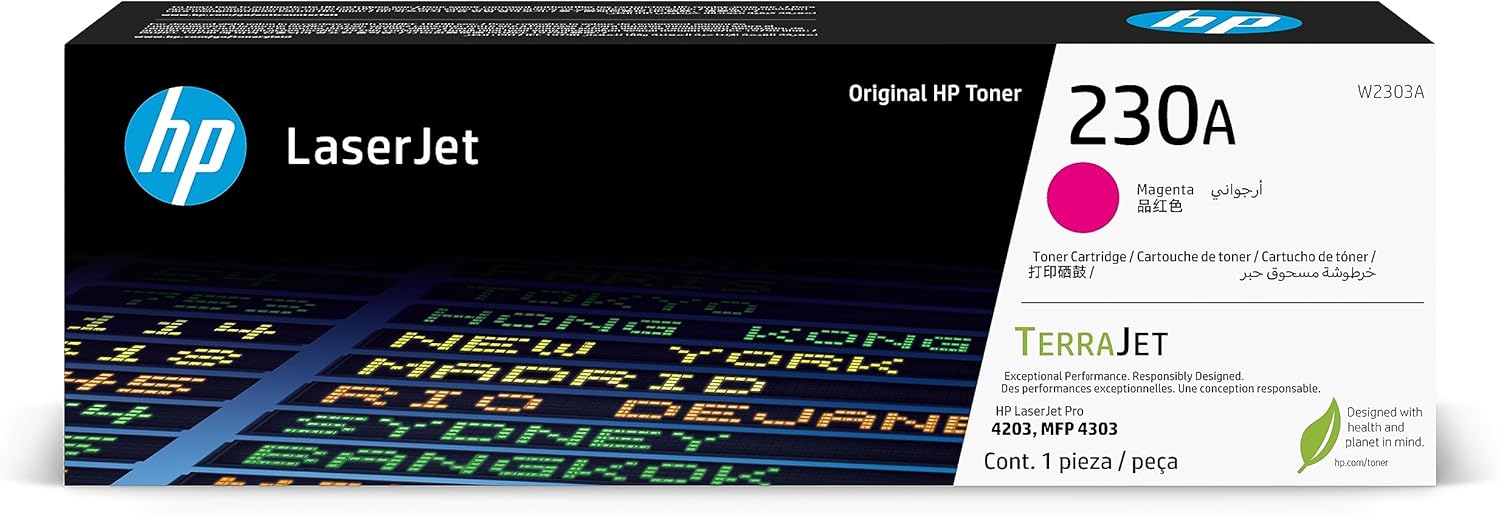 HP 230A Magenta LaserJet Toner Cartridge