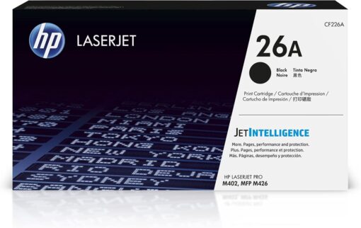 HP 26A Black LaserJet Toner Cartridge