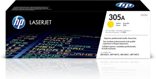 HP 305A Yellow LaserJet Toner Cartridge