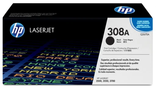 HP 308A Black Toner Cartridge