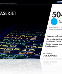 HP 504A Cyan LaserJet Toner Cartridge