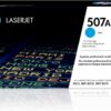 HP 507A Cyan LaserJet Toner Cartridge