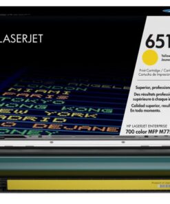 HP 651A Yellow LaserJet Toner Cartridge