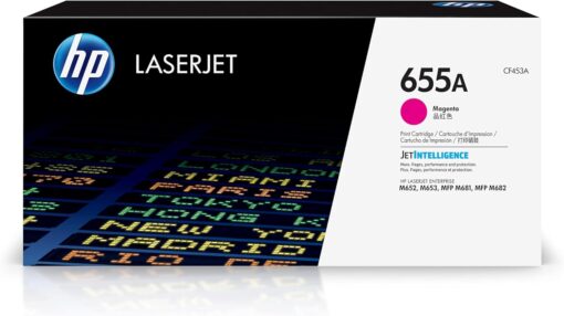 HP 655A Magenta LaserJet Toner Cartridge