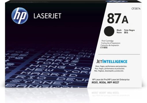 HP 87A Black LaserJet Toner Cartridge