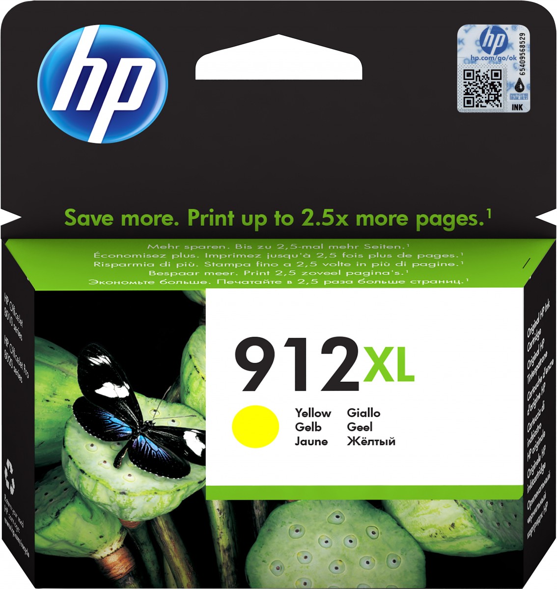 HP 912XL Yellow Ink Cartridge