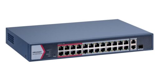 Hikvision - 24 Port Fast Ethernet Smart POE Switch