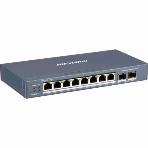 Hikvision - 8 Port Gigabit Smart POE Switch