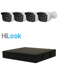 Hikvision- HiLook 4-ch H.265 2 MP Bullet Kit