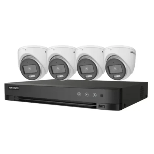 Hikvision- HiLook 4-ch H.265 2 MP Turret Kit