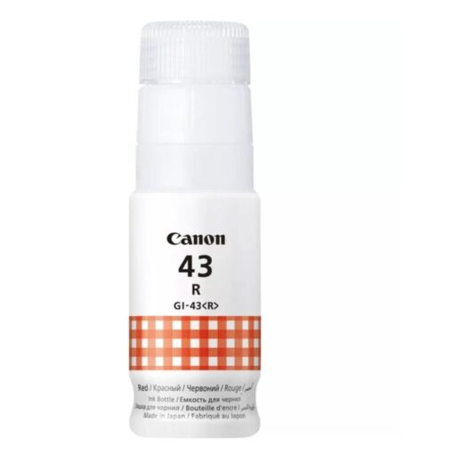 Canon GI‑43R Red Ink Bottle