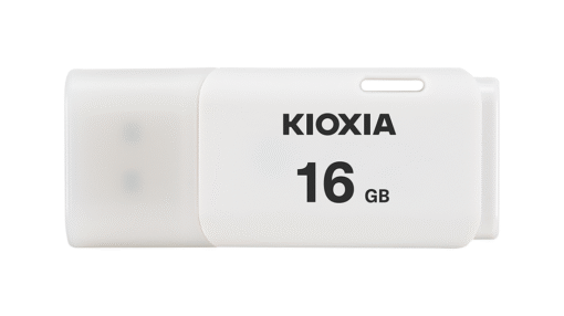 Kioxia TransMemory U202W 16GB Flash Drive USB 2.0 White