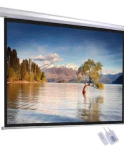 Auto Electric Projector Screen – 300 × 300 cm (118″ × 118″)